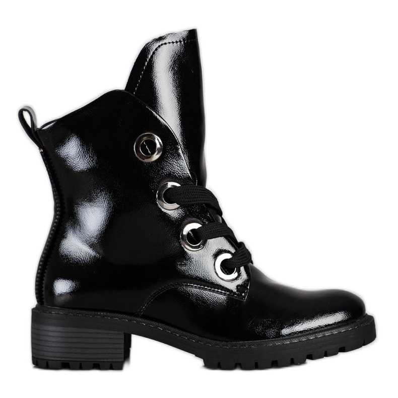 Botas VINCEZA con cordones negro