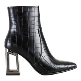 S. BARSKI Botas Con Tacón Decorativo S.BARSKI negro