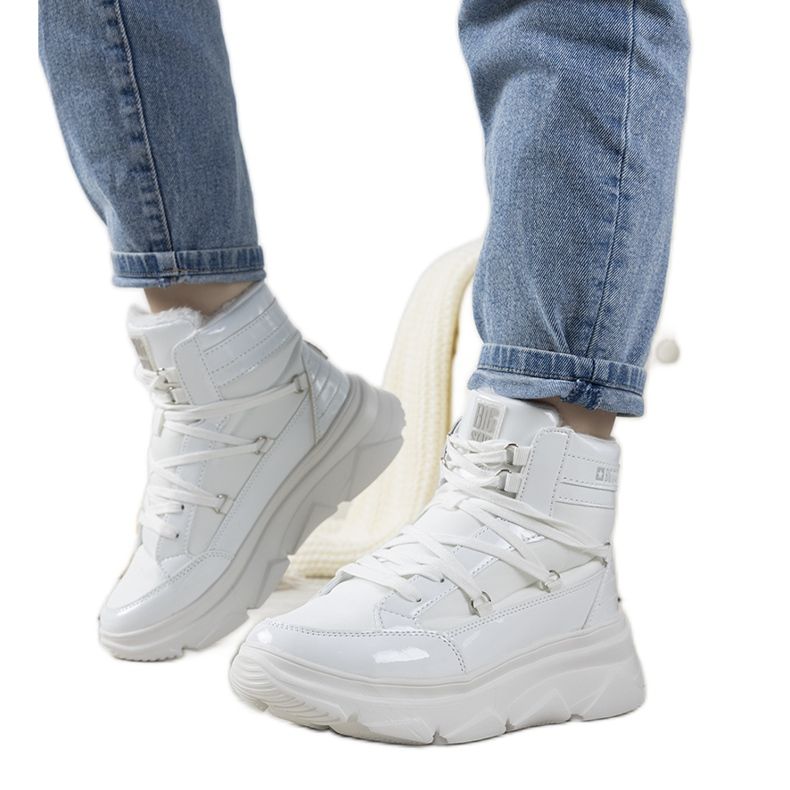 LeLia botas de nieve blancas Big Star para mujer blanco LeLia botas de nieve blancas Big Star para mujer blanco