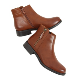 Camel MM-830 Botas Chelsea de mujer camel marrón