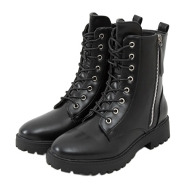 Botas militares negras Xj-63 Black negro