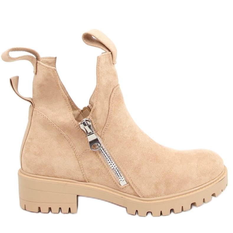 Botas recortadas en beige SP150 Beige Botas recortadas en beige SP150 Beige
