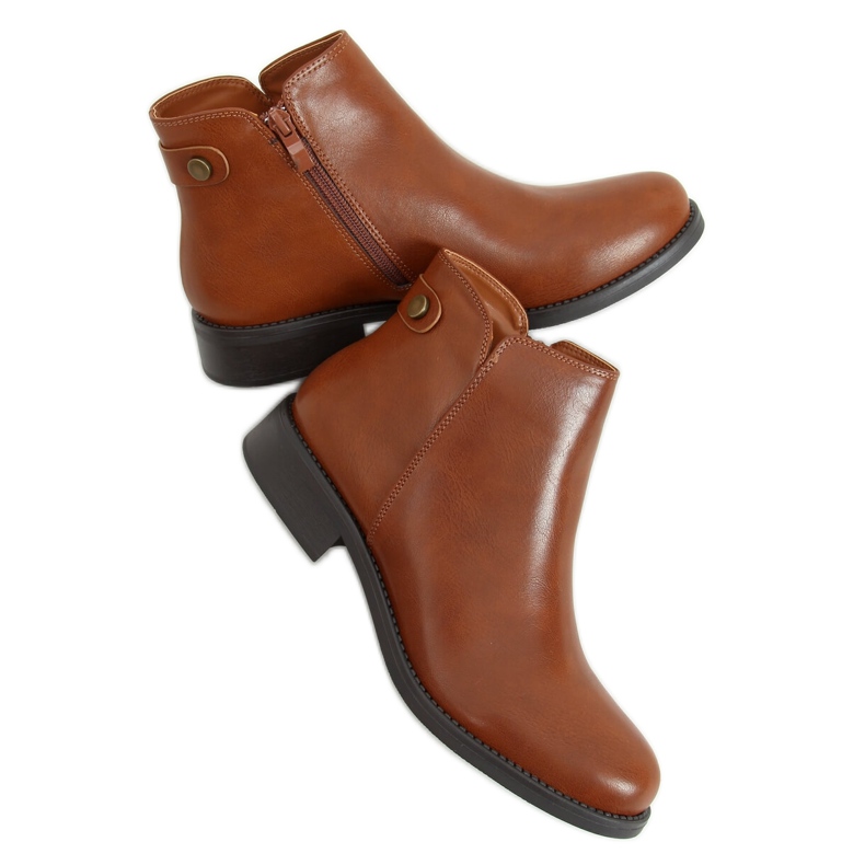 Camel MM-827 Botas Chelsea de mujer camel marrón Camel MM-827 Botas Chelsea de mujer camel marrón