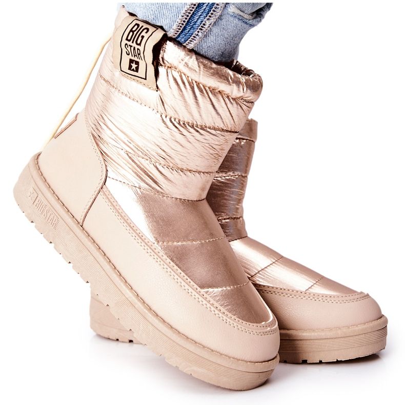 Botas de nieve para mujer Big Star II274121 Beige