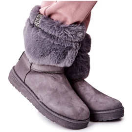 Botas de nieve para mujer Big Star II274128 Gris