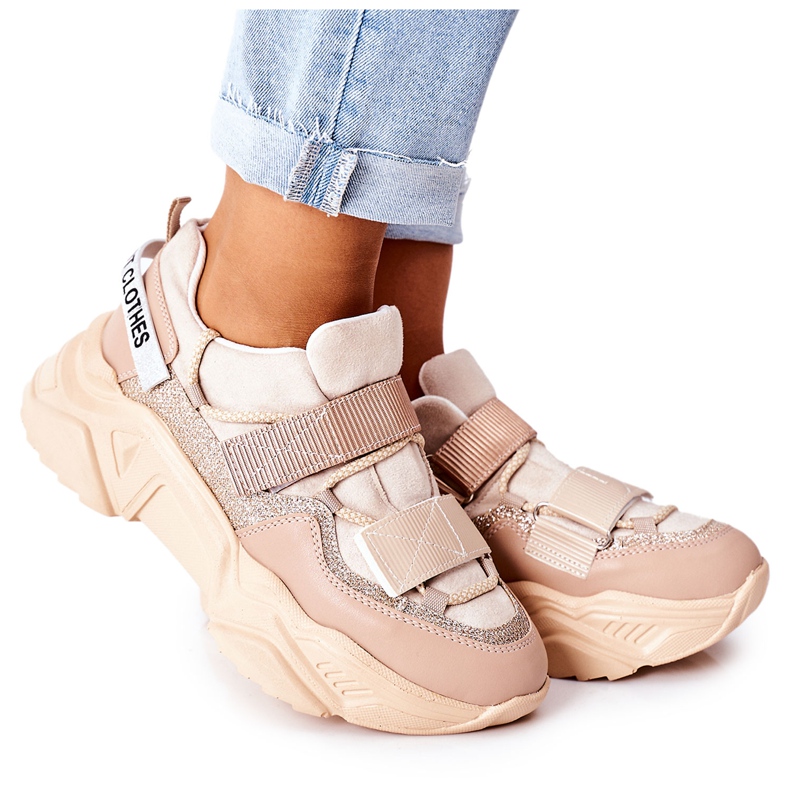 NAVY DOT Calzado deportivo de mujer Sneakers Beige Katerini