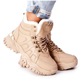 PM1 Trappers Hareshaw con aislamiento beige para mujer
