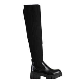 Seastar Botas negras con un calcetín negro Seastar Botas negras con un calcetín negro