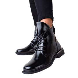 Botas de Sergio Leone con estilo negro Botas de Sergio Leone con estilo negro