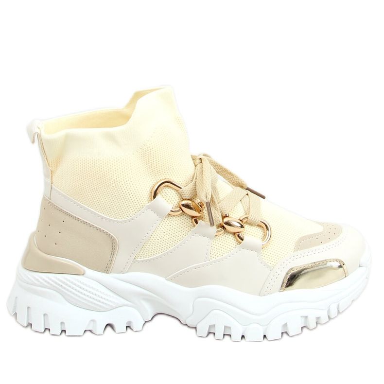 Beige 85-736 Calcetines deportivos beige Beige 85-736 Calcetines deportivos beige