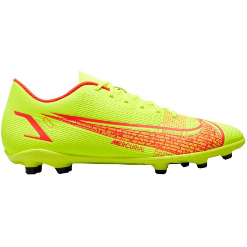 Zapatos de fútbol Nike Mercurial Vapor 14 Club FG / MG M CU5692 760 amarillo amarillo