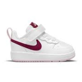 Zapatillas Nike Court Borough Low 2 (TDV) Jr BQ5453-120 blanco rosa