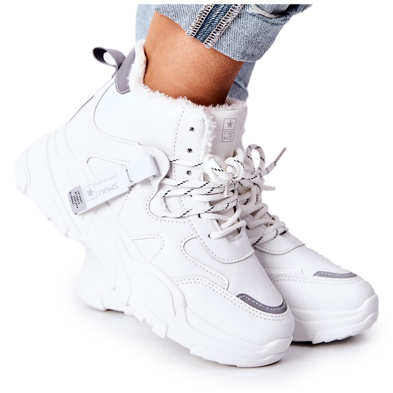 Botas de nieve para mujer Warm White Kaphia blanco