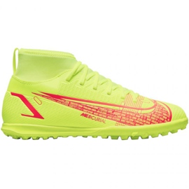 Zapatos de fútbol Nike Mercurial Superfly 8 Club Tf Jr CV0795760 amarillo amarillos