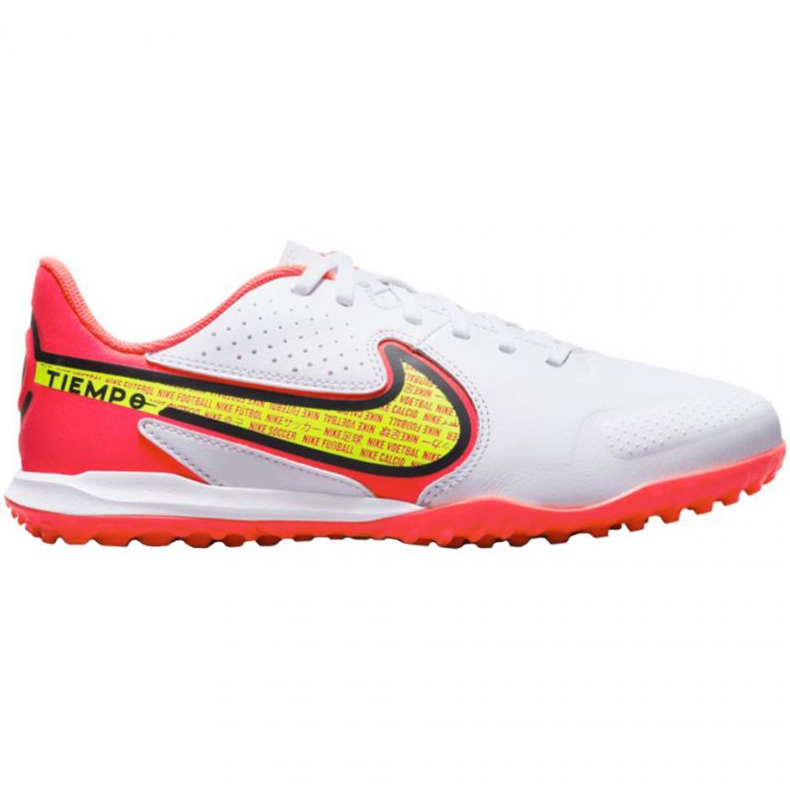 Nike Tiempo Legend 9 Academy Tf Jr DA1328 176 zapatos de fútbol blanco blanco Nike Tiempo Legend 9 Academy Tf Jr DA1328 176 zapatos de fútbol blanco blanco
