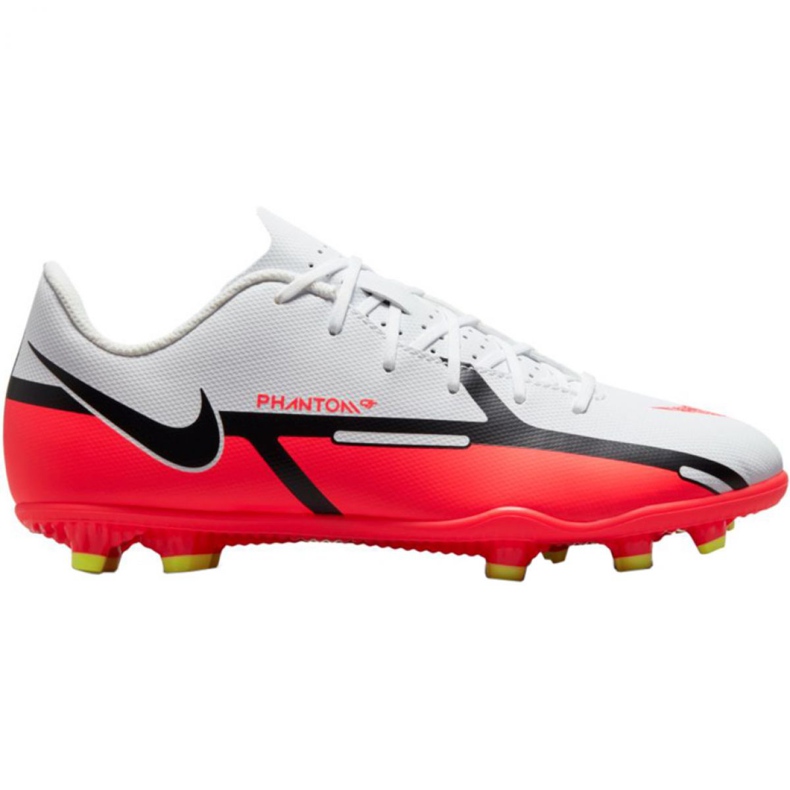 Zapatillas de fútbol Nike Phantom GT2 Club FG / MG Jr DC0823 167 multicolor naranjas y tintos