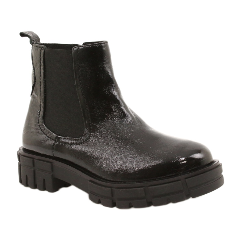 Botas de mujer Black Varnished Caprice 9-25461-27 017 negro Botas de mujer Black Varnished Caprice 9-25461-27 017 negro