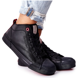 Zapatillas altas de mujer Cross Jeans II2R4032C Negro