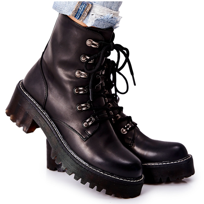 PG1 Botas de trabajo negras Magris para mujer negro