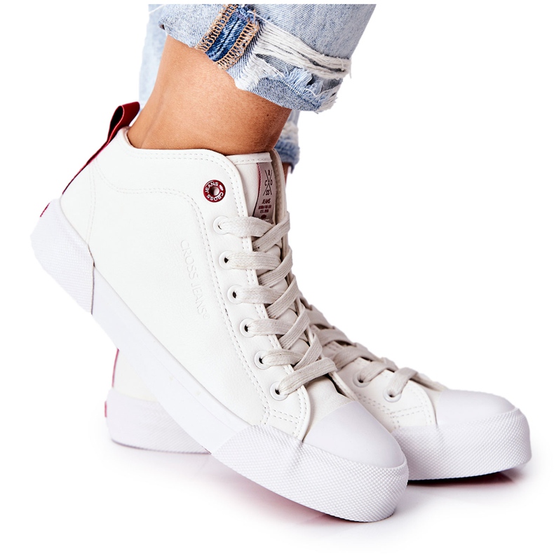 Zapatillas altas de mujer Cross Jeans II2R4033C Blanco Zapatillas altas de mujer Cross Jeans II2R4033C Blanco