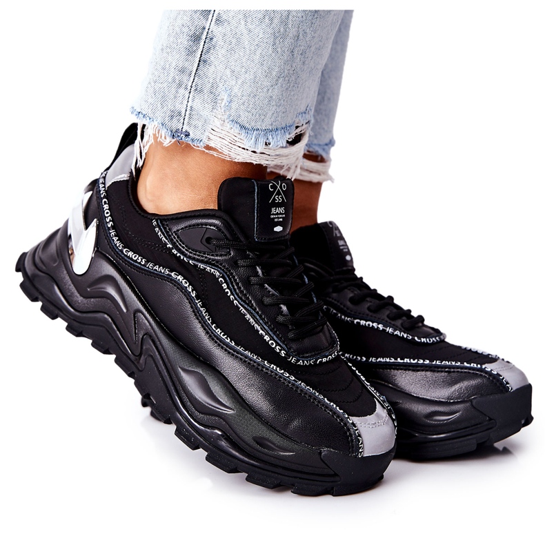 Calzado deportivo de mujer Cross Jeans II2R4018C Negro Calzado deportivo de mujer Cross Jeans II2R4018C Negro