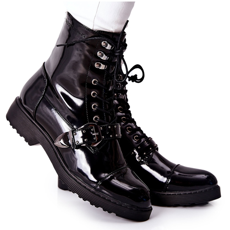 Botas de Mujer Cross Jeans Negras GG2R4022 negro