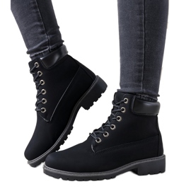 Botas negras Albracca de mujer negro