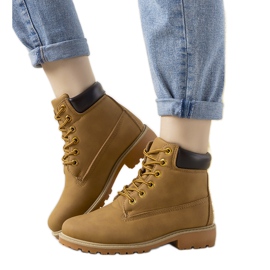 Botas de montaña Camel Albracca para mujer marrón