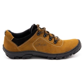 Olivier Zapatos de trekking para hombre 7109 ginger naranja
