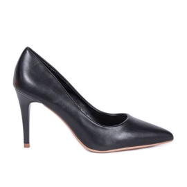 Tacones negros clásicos Mocca