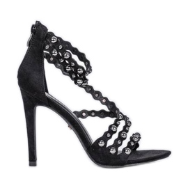 Sandalias Saturday Night negras negro