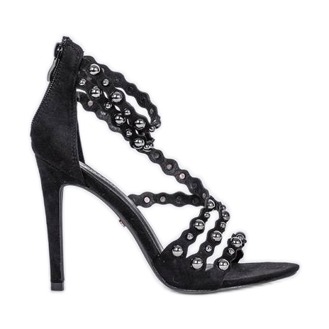 Sandalias Saturday Night negras negro
