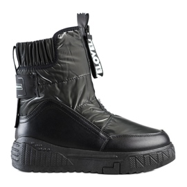 Seastar Botas de nieve en el control deslizante negro
