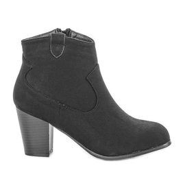 Botines negros en el poste Katia