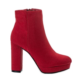 Botas rojas de Azula eco-powder rojo