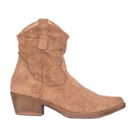 Botas camperas beige de Bowie