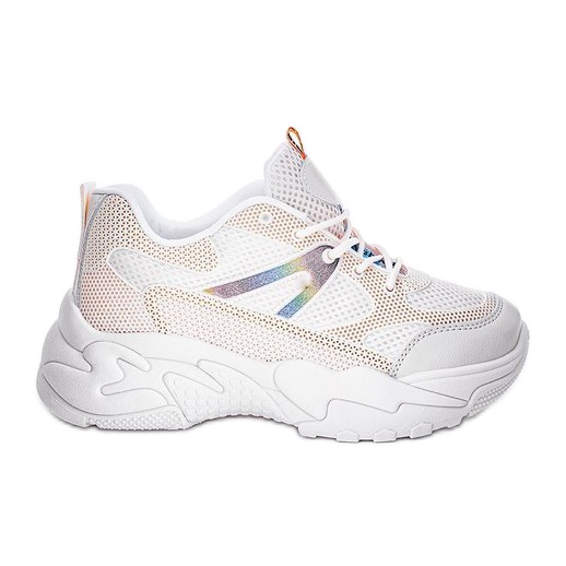 Deportivas beige con suela gruesa Alice blanco Deportivas beige con suela gruesa Alice blanco