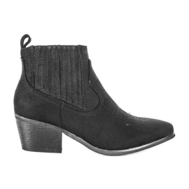 Bota cowboy Ves negra negro Bota cowboy Ves negra negro