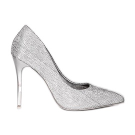 Tacones altos plateados Ashley plata Tacones altos plateados Ashley plata