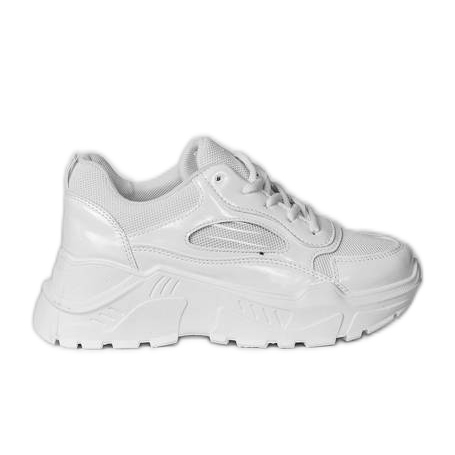 Zapatillas blancas en la plataforma Serena blanco