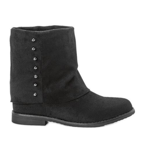 Botines negros de Lana Botines negros de Lana