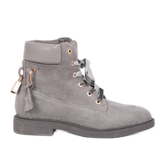 Botas de montaña grises de Jessie con candado