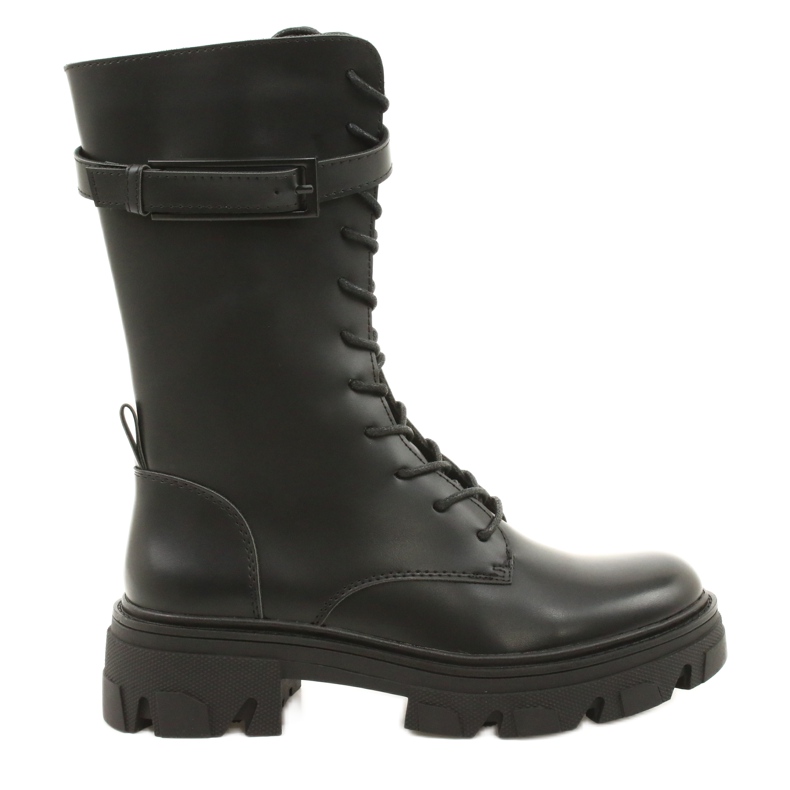 Botas altas para mujeres Sergio Leone TR745 Negro