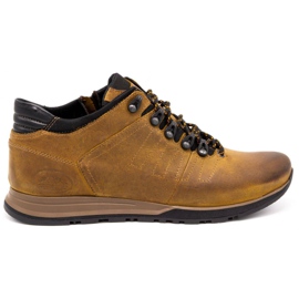 Olivier Zapatos hombre botines piel 920MP rojo marrón amarillo Olivier Zapatos hombre botines piel 920MP rojo marrón amarillo