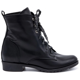 Olivier Botas de mujer piel 2190 negro