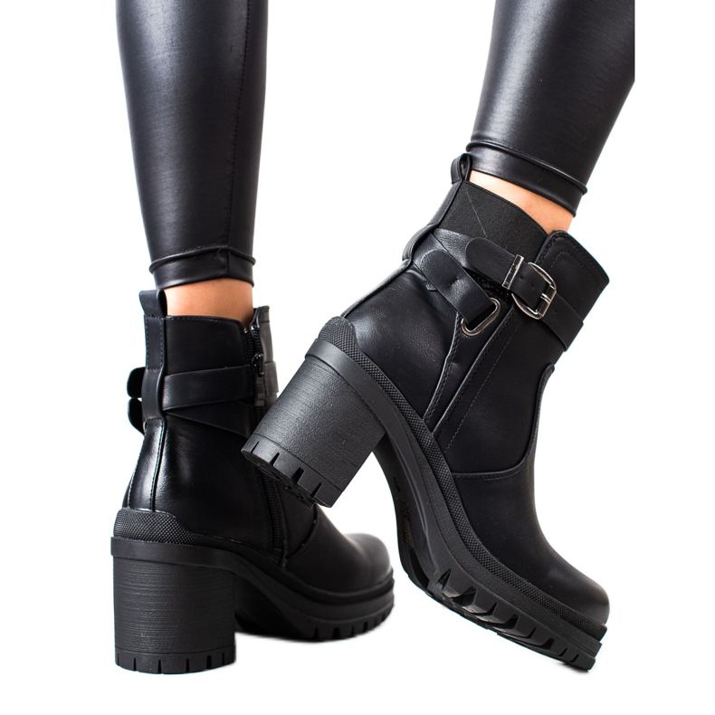 Renda Botas de plataforma casual negro
