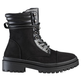 Super Mode Botas casuales Trappers negro