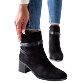 Seastar Botas de gamuza clásicas negro
