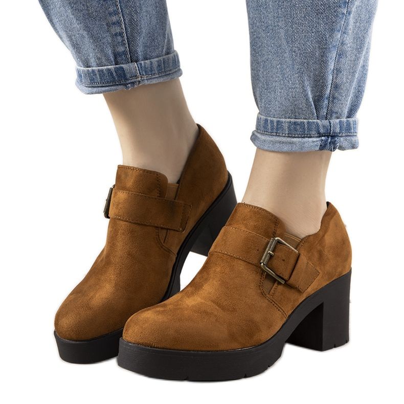 Zapatos de camello en el puesto de Leonie marrón Zapatos de camello en el puesto de Leonie marrón