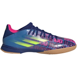 Botas de fútbol Adidas X Speedflow Messi.3 In Jr FY6901 multicolor azul